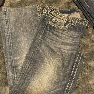 Miss me low rise jeans